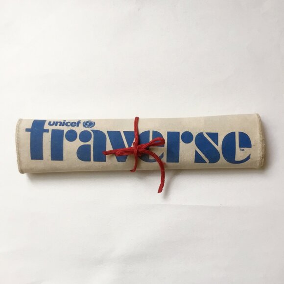 Vintage Traverse Unicef Canvas Packable Board Game Educational Insights 1992 - Picture 2 of 10